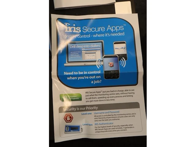 Iris touch alarm type 120 dailer - afbeelding 6 van  6