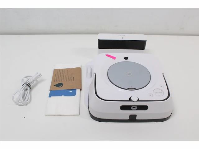 Irobot braava 2 in 1 floor cleaner and mop robot entire home + wifi nica wit - afbeelding 4 van  5