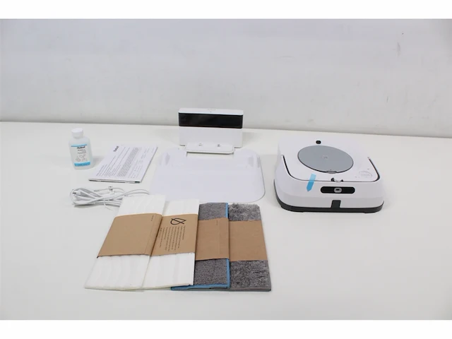 Irobot braava 2 in 1 floor cleaner and mop robot entire home + wifi nica wit - afbeelding 5 van  6