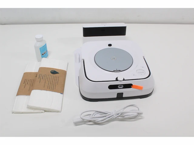 Irobot braava 2 in 1 floor cleaner and mop robot entire home + wifi nica wit - afbeelding 4 van  5