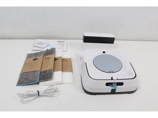 Irobot braava 2 in 1 floor cleaner and mop robot entire home + wifi nica wit - afbeelding 4 van  5