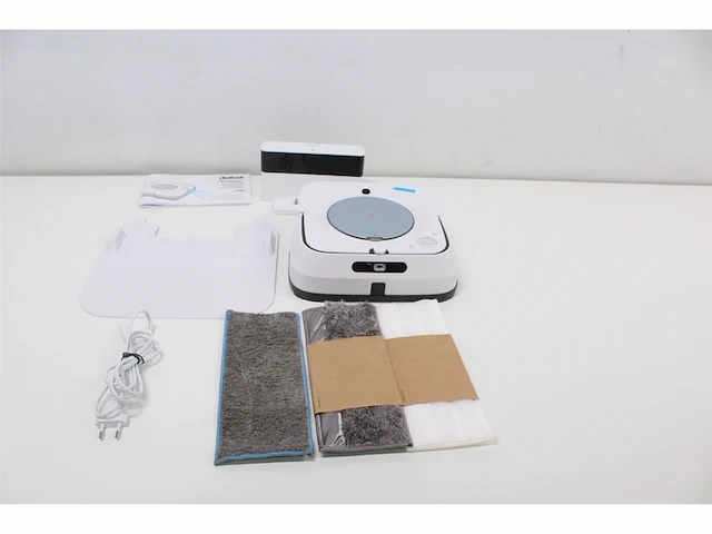 Irobot braava 2 in 1 floor cleaner and mop robot entire home + wifi nica wit - afbeelding 4 van  5