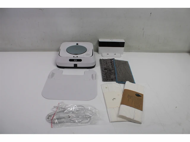 Irobot braava 2 in 1 floor cleaner and mop robot entire home + wifi nica wit - afbeelding 4 van  4