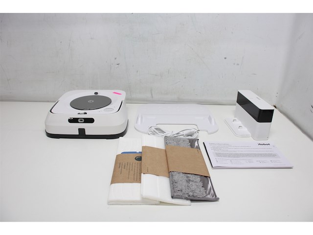 Irobot braava 2 in 1 floor cleaner and mop robot entire home + wifi nica wit - afbeelding 4 van  5