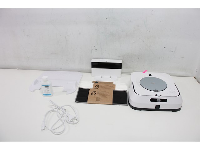 Irobot braava 2 in 1 floor cleaner and mop robot entire home + wifi nica wit - afbeelding 4 van  5