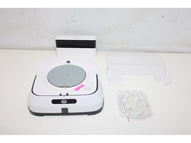 Irobot braava 2 in 1 floor cleaner and mop robot entire home + wifi nica wit - afbeelding 4 van  5