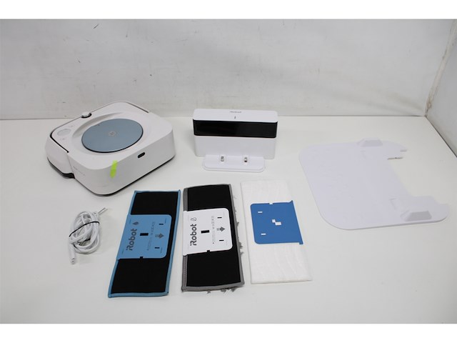 Irobot braava 2 in 1 floor cleaner and mop robot entire home + wifi nica wit - afbeelding 5 van  6