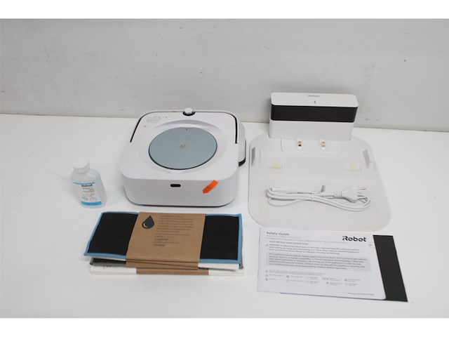 Irobot braava 2 in 1 floor cleaner and mop robot entire home + wifi nica wit - afbeelding 4 van  5