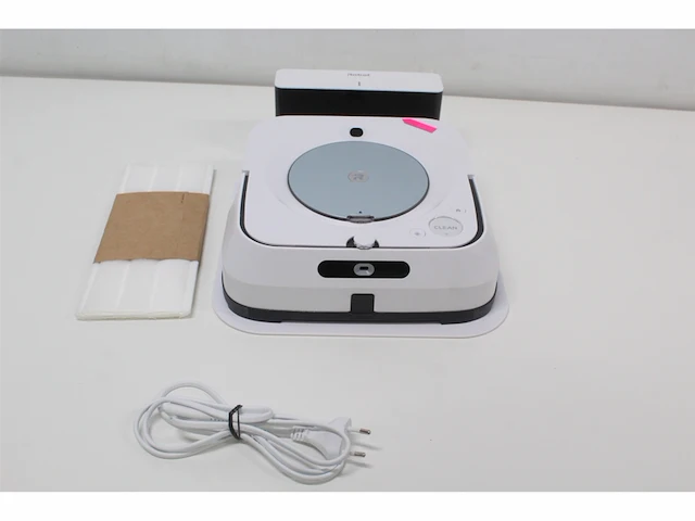Irobot braava 2 in 1 floor cleaner and mop robot entire home + wifii nica wit - afbeelding 5 van  6