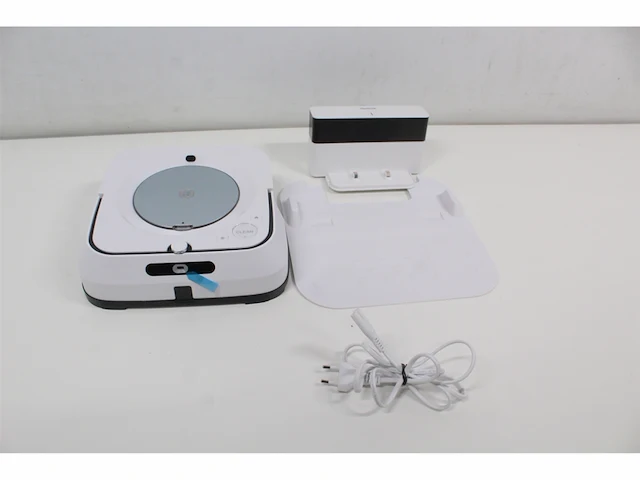 Irobot braava 2 in 1 floor cleaner and mop robot entire home + wifii nica wit - afbeelding 5 van  6