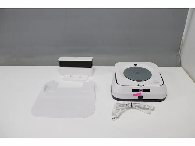 Irobot braava 2 in 1 vloerreiniger en dweilrobot voor het hele huis + wifi nica wit - afbeelding 4 van  5