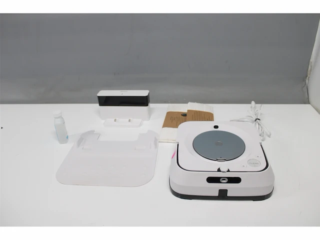 Irobot braava 2 in 1 vloerreiniger en dweilrobot voor het hele huis + wifi nica wit - afbeelding 4 van  5