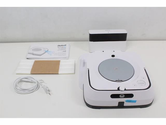 Irobot braava 2 in 1 vloerreiniger en dweilrobot voor het hele huis + wifi nica wit - afbeelding 4 van  5