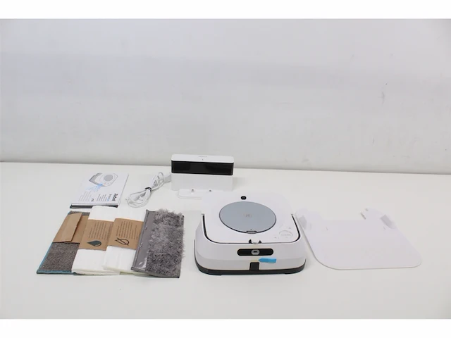 Irobot braava 2 in 1 vloerreiniger en dweilrobot voor het hele huis + wifi nica wit - afbeelding 5 van  6