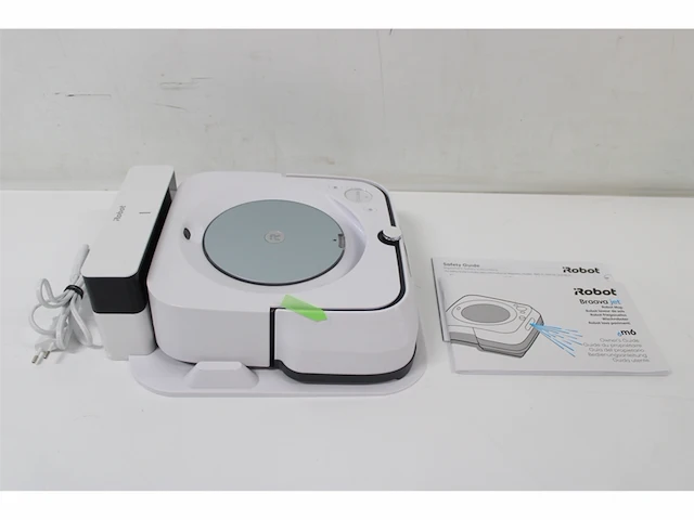 Irobot braava 2 in 1 vloerreiniger en dweilrobot voor het hele huis + wifi nica wit - afbeelding 4 van  5