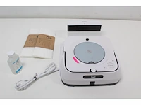 Irobot braava 2 in 1vloerreiniger en dweilrobot voor het hele huis + wifi nica wit - afbeelding 4 van  5
