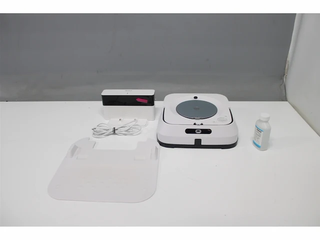 Irobot braava 2 in 1vloerreiniger en dweilrobot voor het hele huis + wifi nica wit - afbeelding 4 van  5