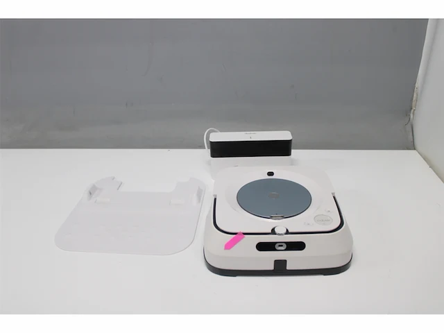 Irobot braava 2 in 1vloerreiniger en dweilrobot voor het hele huis + wifi nica wit - afbeelding 4 van  5