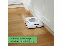 Irobot braava jet m6 6110 ultieme robotzwabber wifi verbonden precisie jet sproeier smart mapping werkt met alexa wit - afbeelding 2 van  5