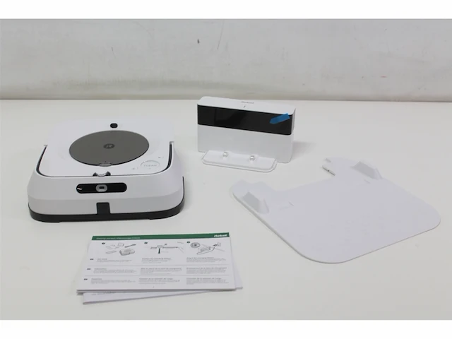 Irobot braava jet m6 6110 ultieme robotzwabber wifi verbonden precisie jet sproeier smart mapping werkt met alexa wit - afbeelding 4 van  5