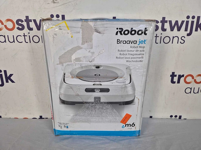 Irobot braava jet m6 (6110) ultimate robotstofzuiger - afbeelding 1 van  1