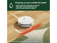 Irobot roomba 205 dustcompactor combo robotstofuiger met dweilfunctie vuilcompactor zonder zak lidar schoonmaak- en vermijdzones 4 zuigniveaus objectdetectie - afbeelding 3 van  5