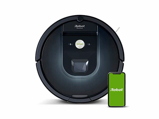 Irobot roomba 981 robotstofzuiger met 3-traps schoonmaaksysteem twee multi-vloerborstels zwart - afbeelding 2 van  4