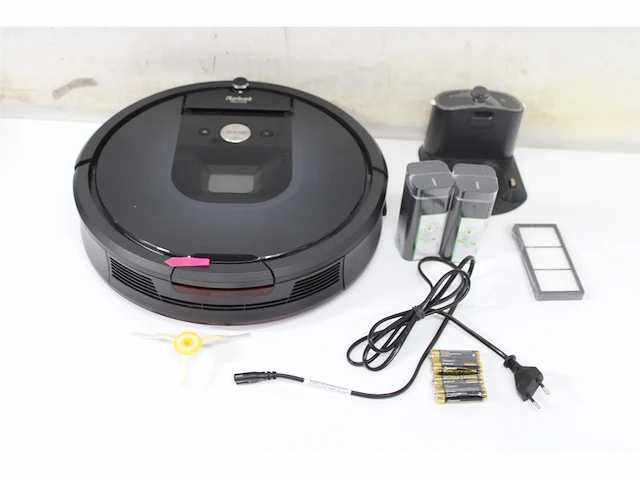 Irobot roomba 981 robotstofzuiger met 3-traps schoonmaaksysteem twee multi-vloerborstels zwart - afbeelding 3 van  4