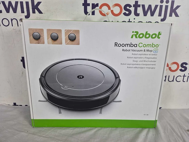 Irobot® roomba® combo 1138 robotstofzuiger met dweilfunctie - afbeelding 2 van  2