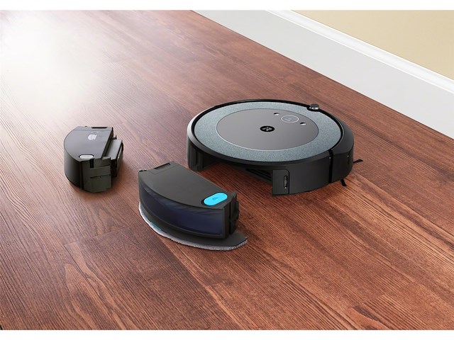 Irobot roomba combo i5 (i5172) robotstofzuiger en dweilrobot alexa ideaal voor dierenharen en harde vloeren - afbeelding 4 van  6