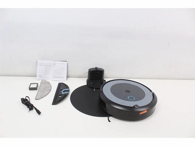 Irobot roomba combo i5 robotstofzuiger en dweilrobot werkt met spraakassistent alexa ideaal voor dierenharen en harde vloeren grijs - afbeelding 5 van  6