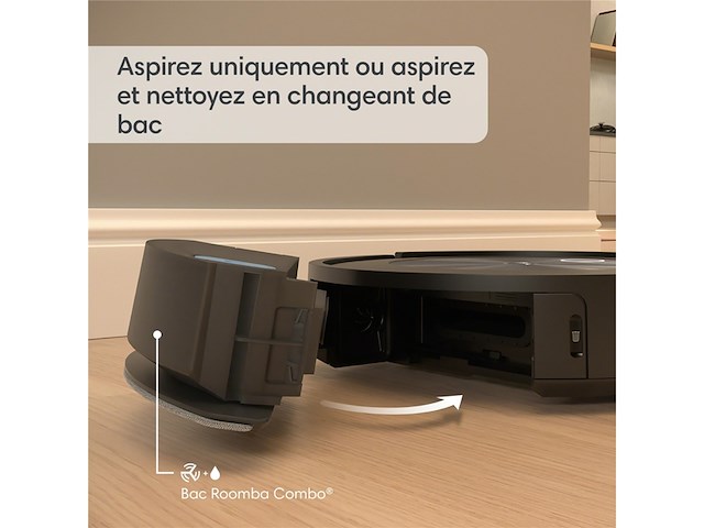 Irobot roomba combo j5+ (j5576) robotstofzuiger en dweilrobot - afbeelding 4 van  6