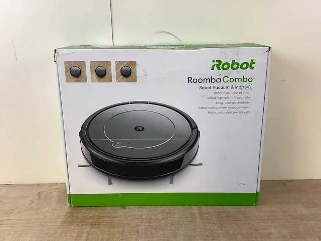 Irobot roomba combo r1138 robotstofzuiger - afbeelding 2 van  9