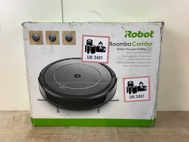 Irobot roomba combo r1138 robotstofzuiger - afbeelding 2 van  7