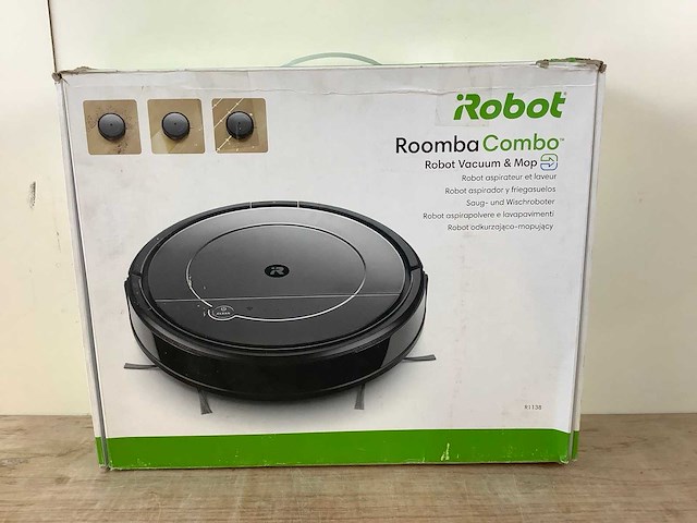 Irobot roomba combo r1138 robotstofzuiger - afbeelding 2 van  9