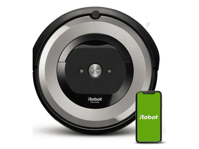 Irobot roomba e5154 90 minuten 06 liter 10 watt zilver - afbeelding 1 van  3