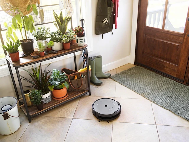 Irobot roomba i1+ robotstofzuiger leegstation bediening via app en stem geschikt voor huisdieren grijs - afbeelding 3 van  6