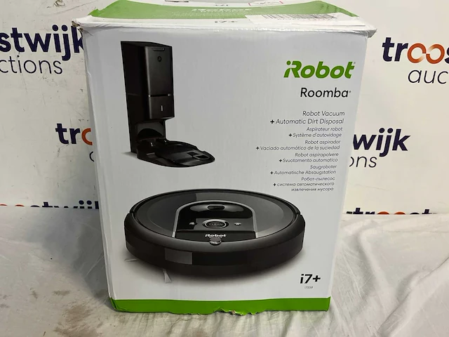 Irobot® roomba® i7+ - robotstofzuiger met slimme navigatie - automatische vuilafvoer - i7558 - afbeelding 2 van  2