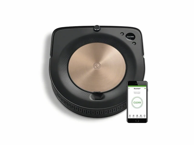 Irobot roomba s9 connected robot vacuum perfect edge technology corner brush zwart - afbeelding 2 van  6