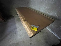 Iroko tafel 2000x800x70mm - afbeelding 3 van  3