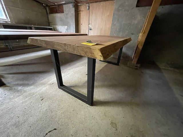 Iroko tafel 2200x850x70mm - afbeelding 3 van  3