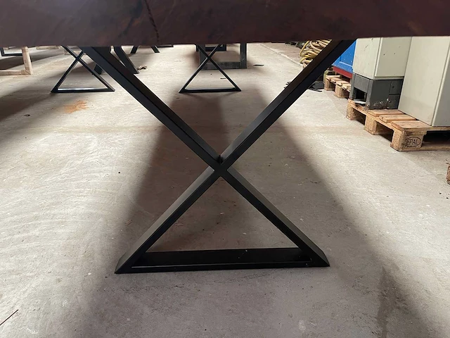 Iroko tafel 4000x850x65mm - afbeelding 3 van  3