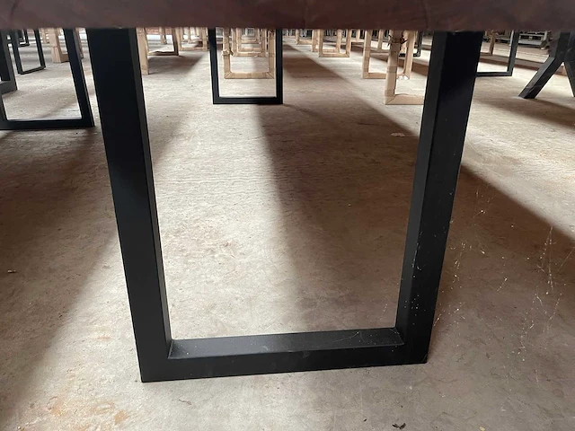 Iroko tafel 4000x900x65mm - afbeelding 3 van  3