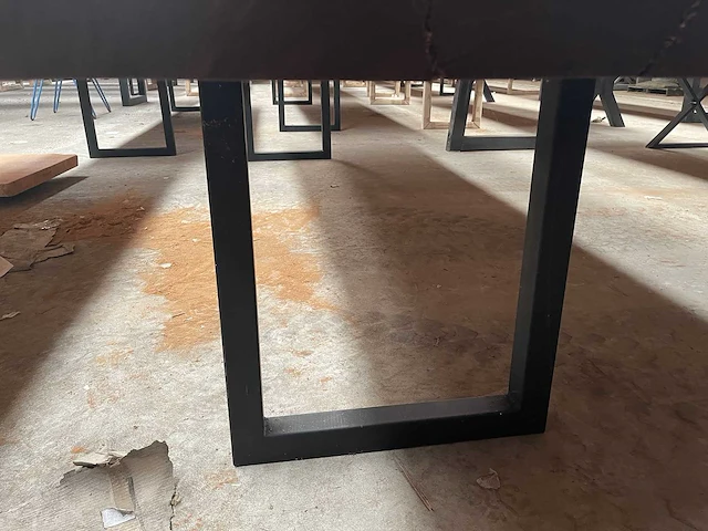 Iroko tafel 4000x900x65mm - afbeelding 3 van  3