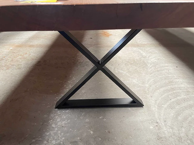 Iroko tafel 4000x900x65mm - afbeelding 3 van  3