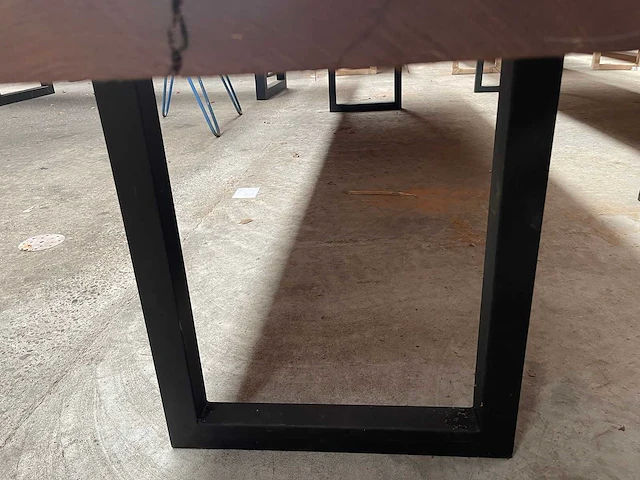 Iroko tafel 4400x1000x65mm - afbeelding 3 van  3