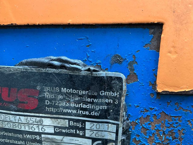 Irus delltrac delta 6540 rupsbandtrekker - afbeelding 19 van  26