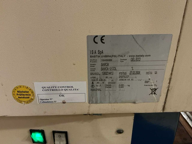 Isa gelato ijsvitrine - afbeelding 4 van  7