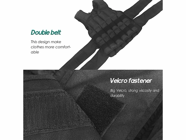 Ise sy3002 verstelbaar gewichtsvest voor gewichtstraining bodybuilding - afbeelding 4 van  4