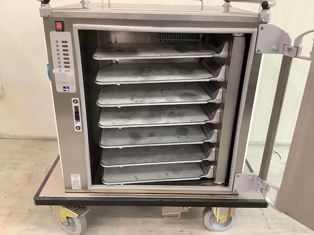 Iseco - serelis 7 fresh - regenereer buffet serveerwagen - afbeelding 2 van  8